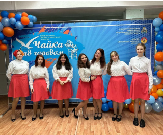 Вокальный ансамбль нашей школы &amp;quot;Мелодия&amp;quot;.